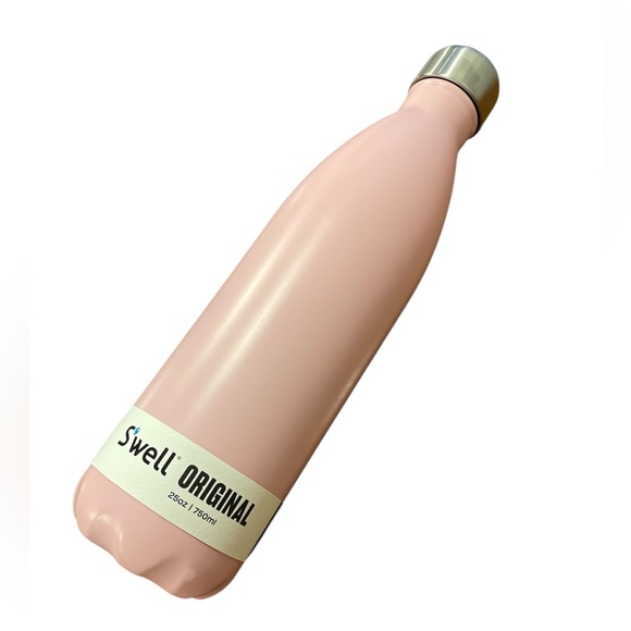 S'well Pink Stainless Steel Water Bottle - Picture 2 of 5